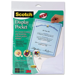 3m Scotch Pocket Display9" X 11" - 1 Each Clear Wl854c mmmwl854c