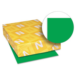 Neenah Paper Astrobrights Colored Card Stock 65 lb. 8-1/2 x 11 Gamma Green 250